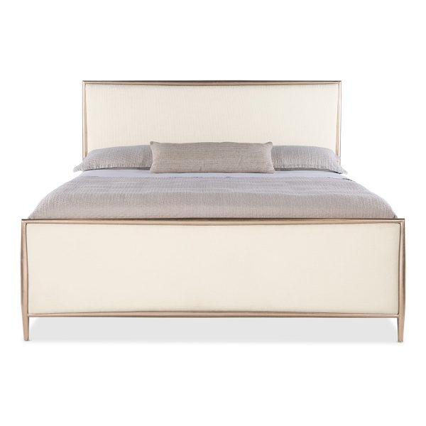 Westwood King Upholstered Metal Bed - Image 2
