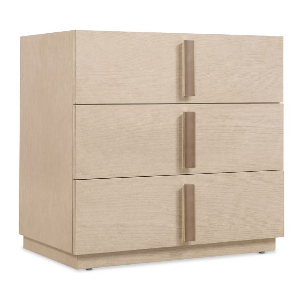 Westwood Three-Drawer Bedside Table