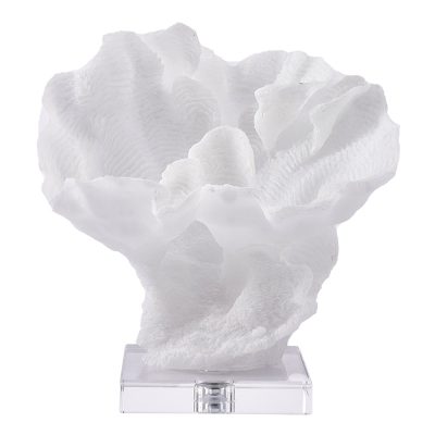 White Coral Sculpture