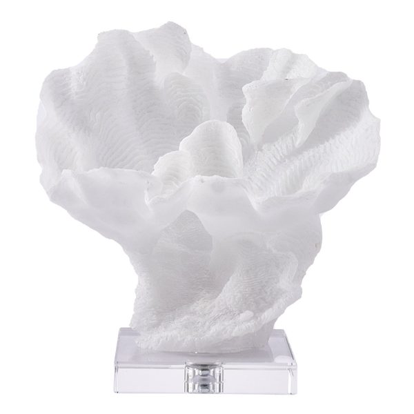 White Coral Sculpture
