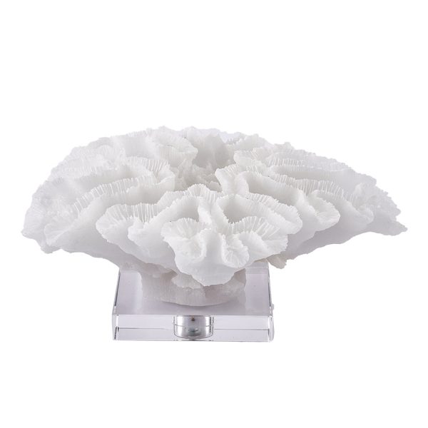 Coral Reef Scuplture - White