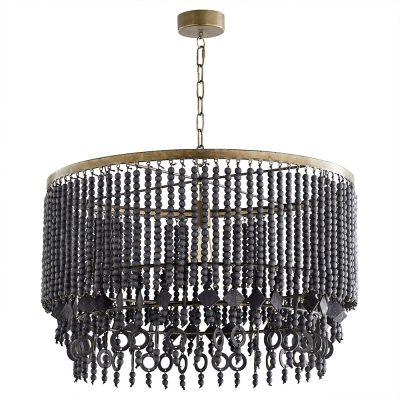 Estrella III Pendant Round – Black