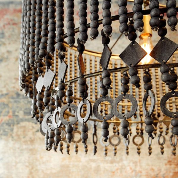 Estrella III Pendant Round – Black - Image 3