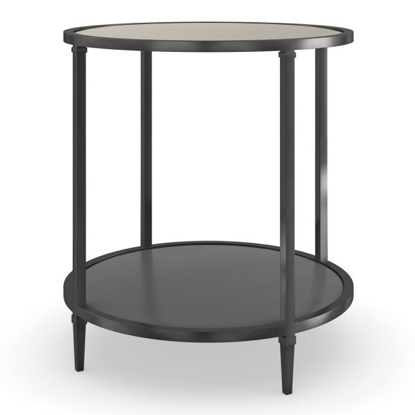 Smoulder Round End Table