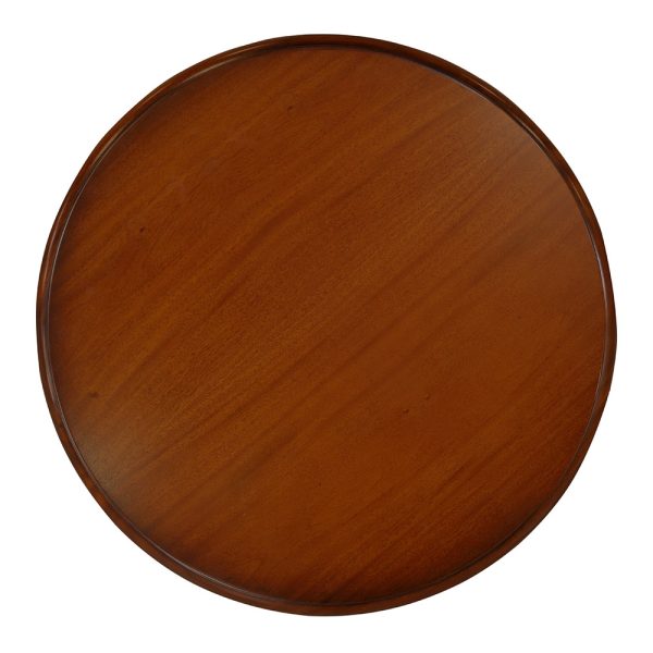 Village Mahogany Side Table - Image 4