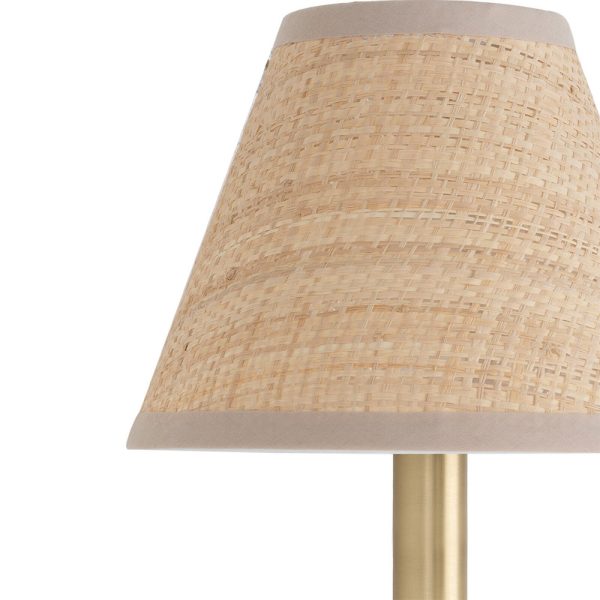 Polly Sconce Single - Rattan Shade - Image 3