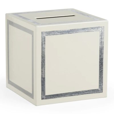 Ibiza Tissue Box - Silver