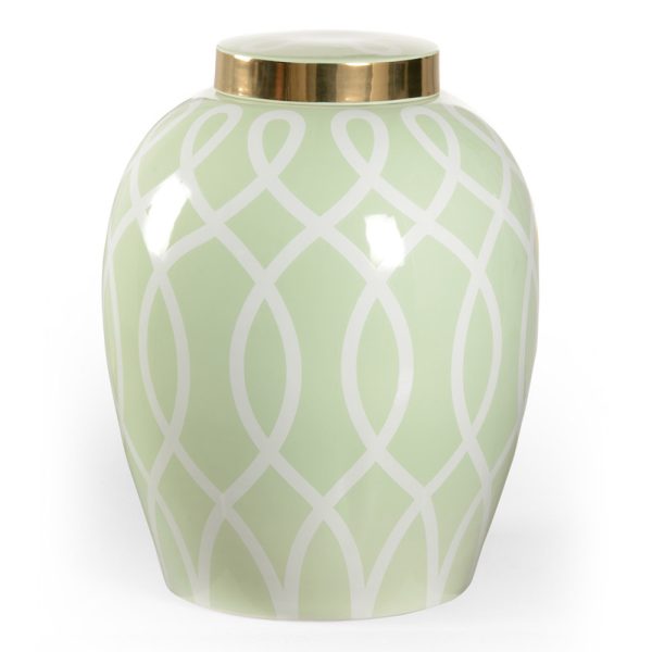 Sarah Ginger Jar - Pistachio
