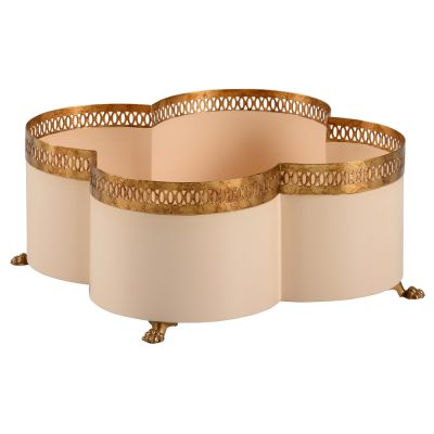 Tracery Cachepot - Puckett Coral