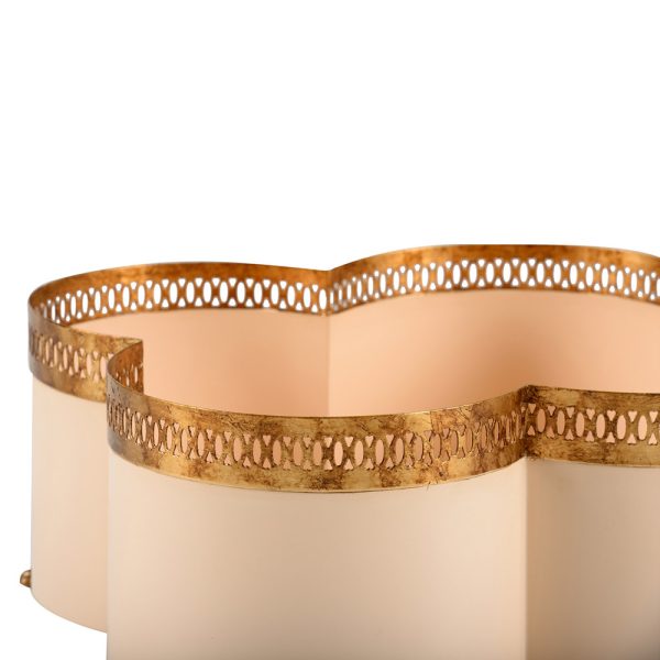 Tracery Cachepot - Puckett Coral - Image 3