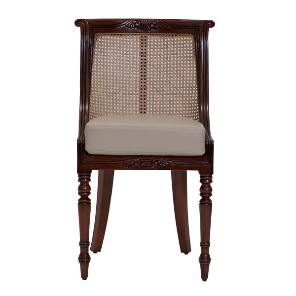 Village Rattan Back Chair - Image 2